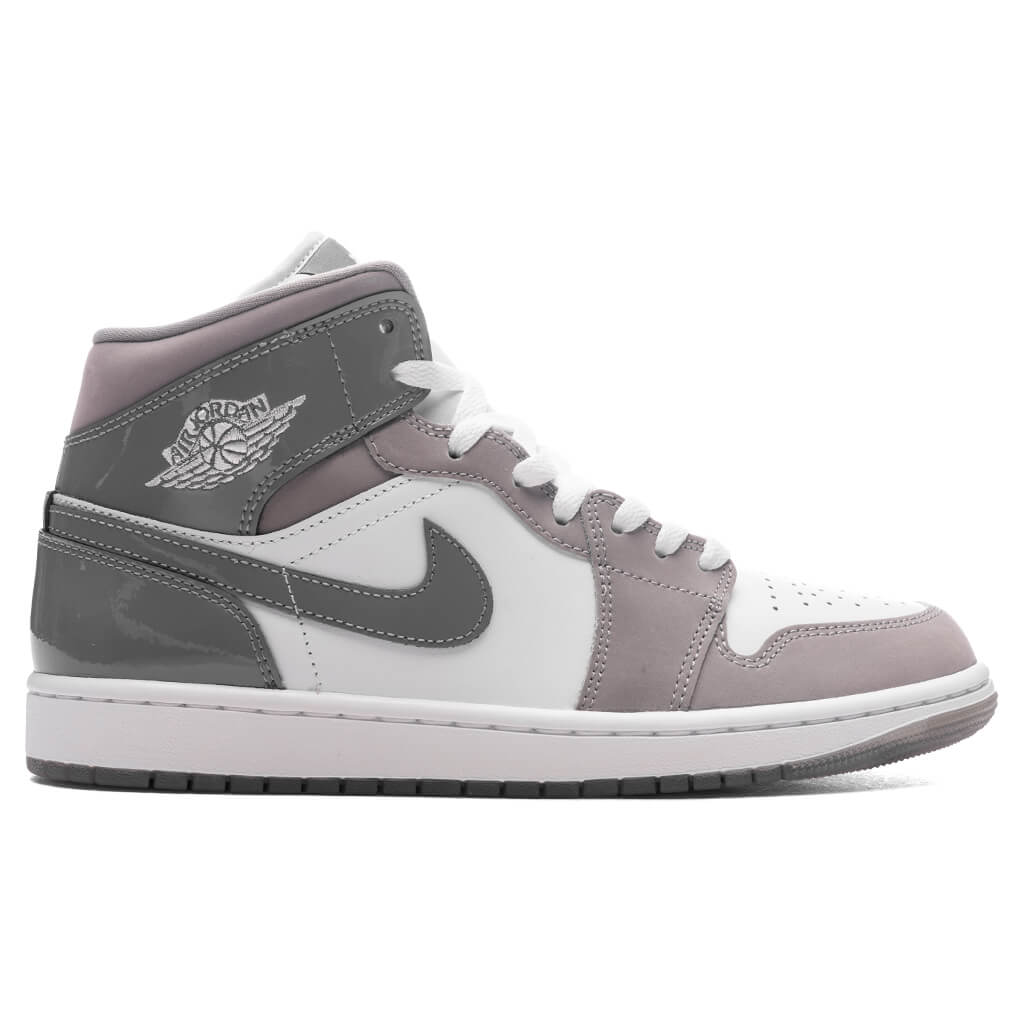 Air Jordan 1 Mid SE - White/Cool Grey/Medium Grey