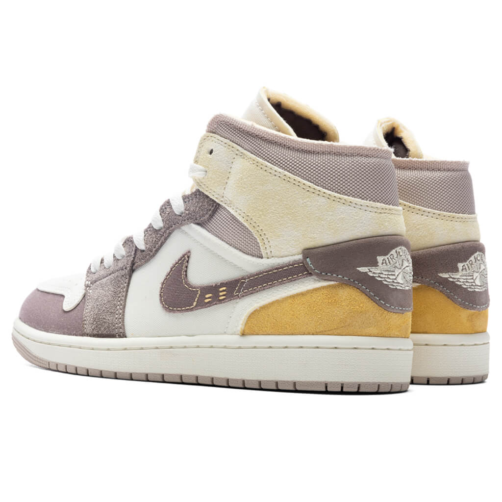 Air Jordan 1 Mid SE Craft - Sail/Taupe Haze/Fossil Stone