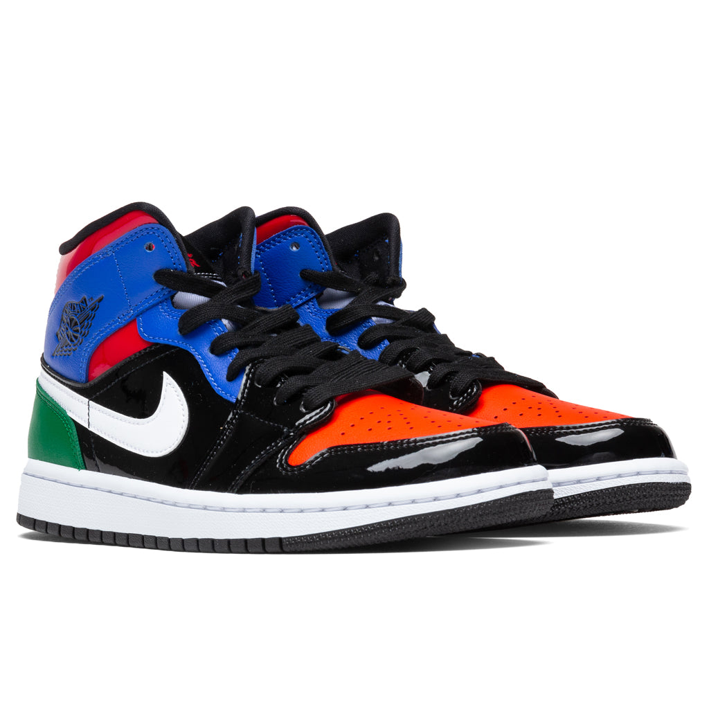 Women's Air Jordan 1 Mid SE - Black/University Red