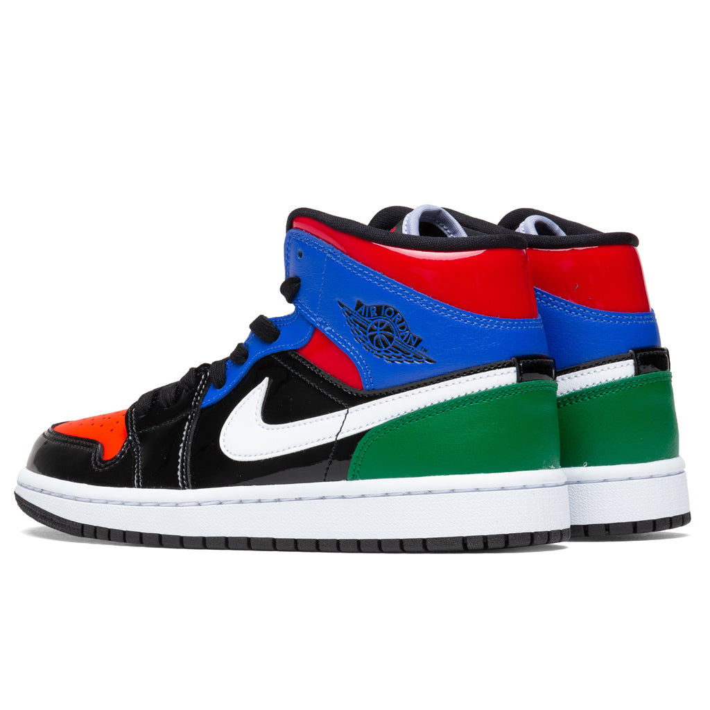 Women's Air Jordan 1 Mid SE - Black/University Red