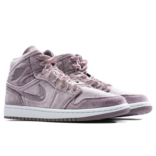 Women's Air Jordan 1 Mid SE - Purple Smoke/White