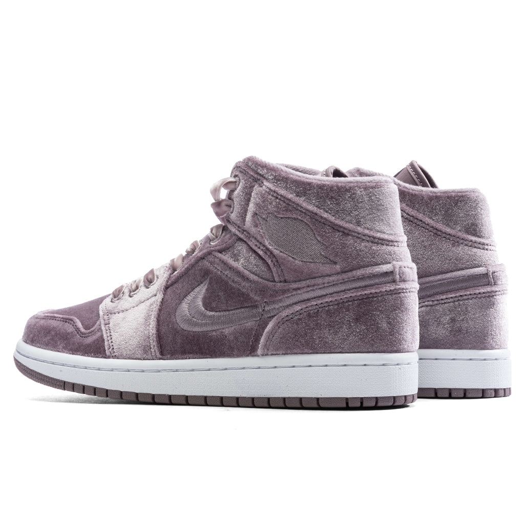 Women's Air Jordan 1 Mid SE - Purple Smoke/White
