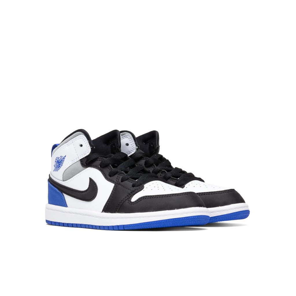 Air Jordan 1 Mid SE (PS) - White/Hyper Royal (Intro Launch 10/1)