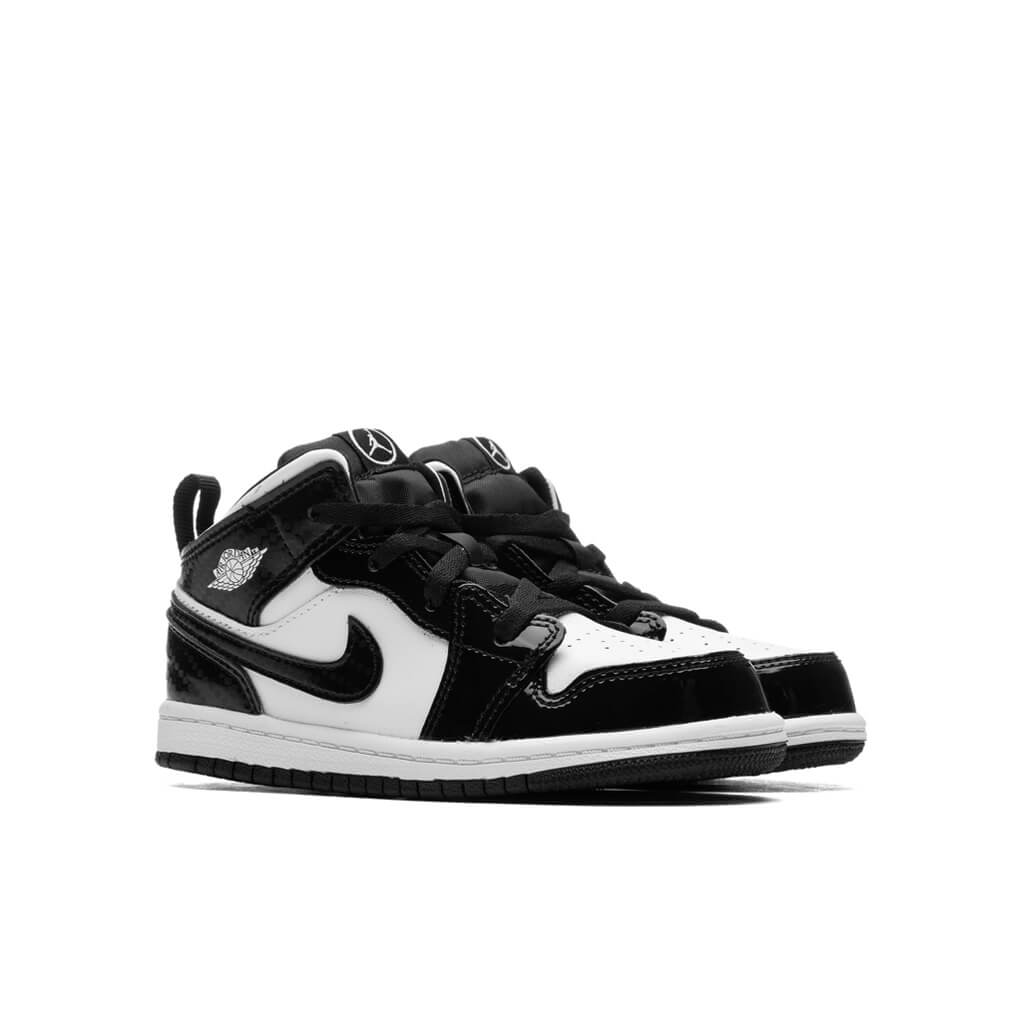 Air Jordan 1 Mid SE (TD) "ASW" - Black/White