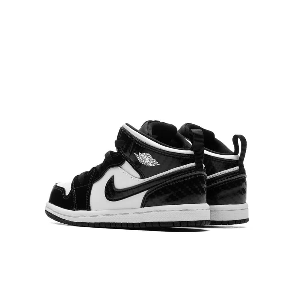 Air Jordan 1 Mid SE (TD) "ASW" - Black/White