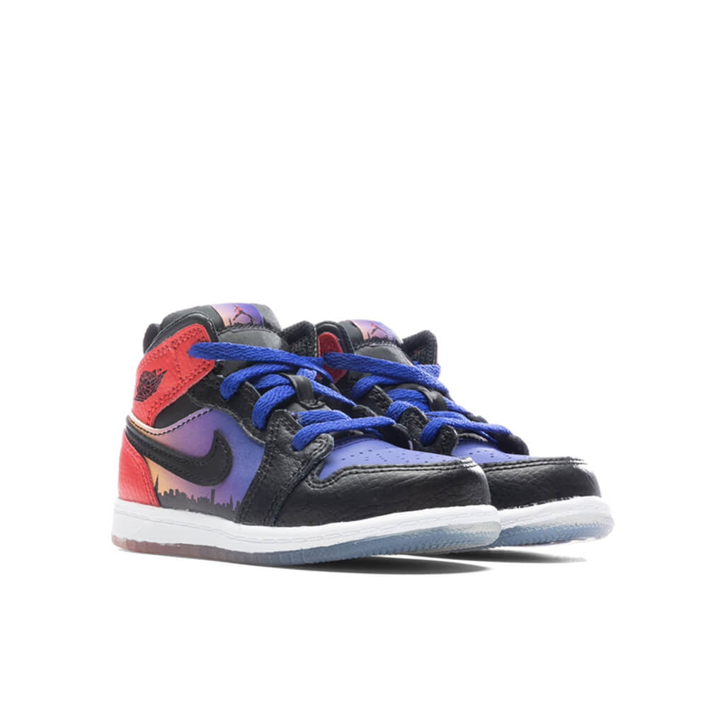 Jordan 1 Mid SS Skyline (TD) - Concord/Black/University Red