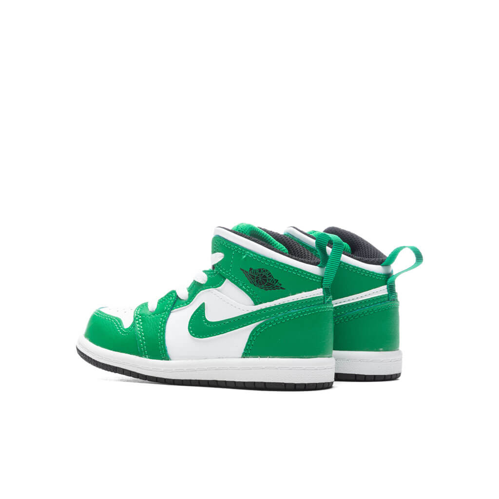Jordan 1 Mid (TD) - Lucky Green/Black/White