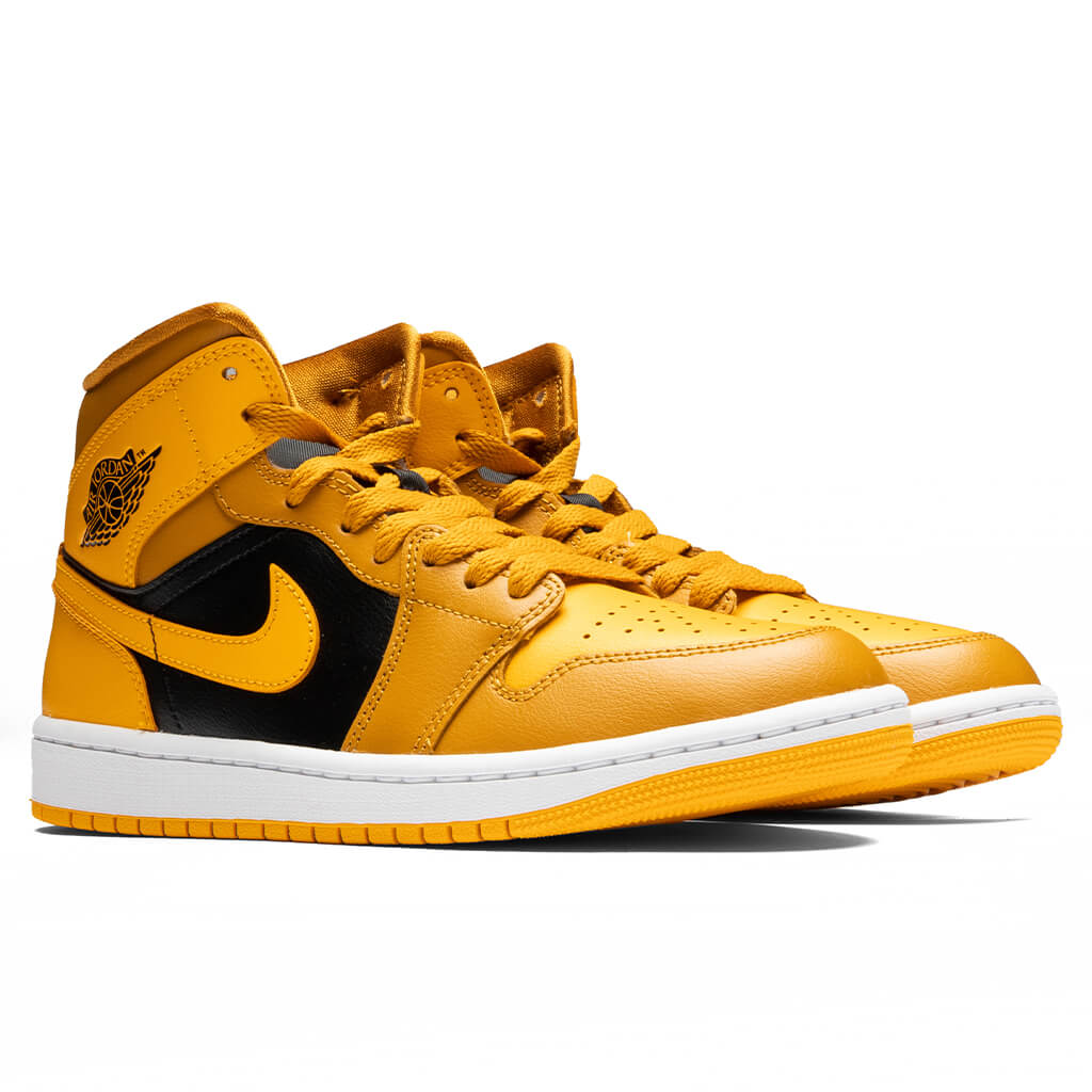 Women's Air Jordan 1 Mid - Chutney/Taxi/Black