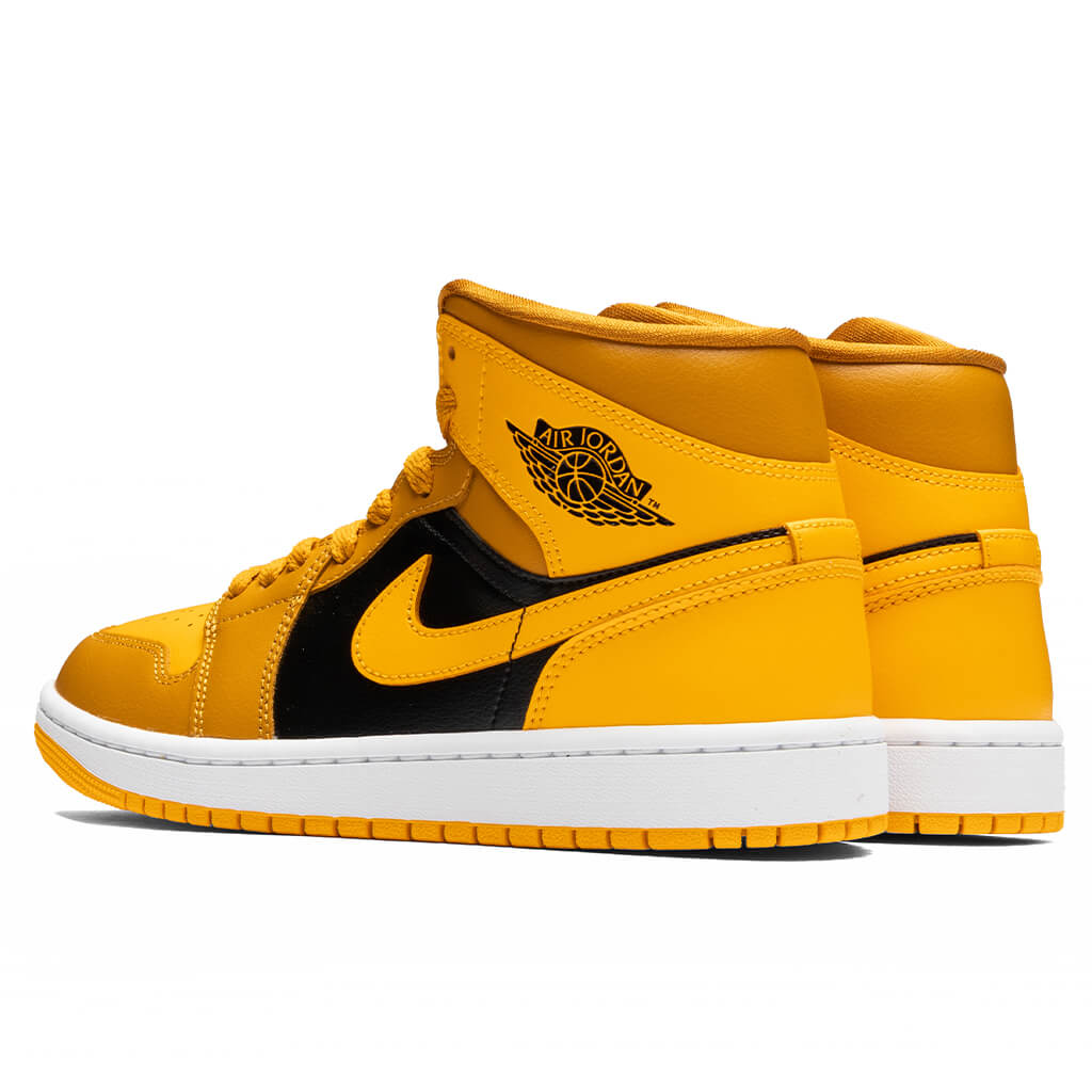 Women's Air Jordan 1 Mid - Chutney/Taxi/Black