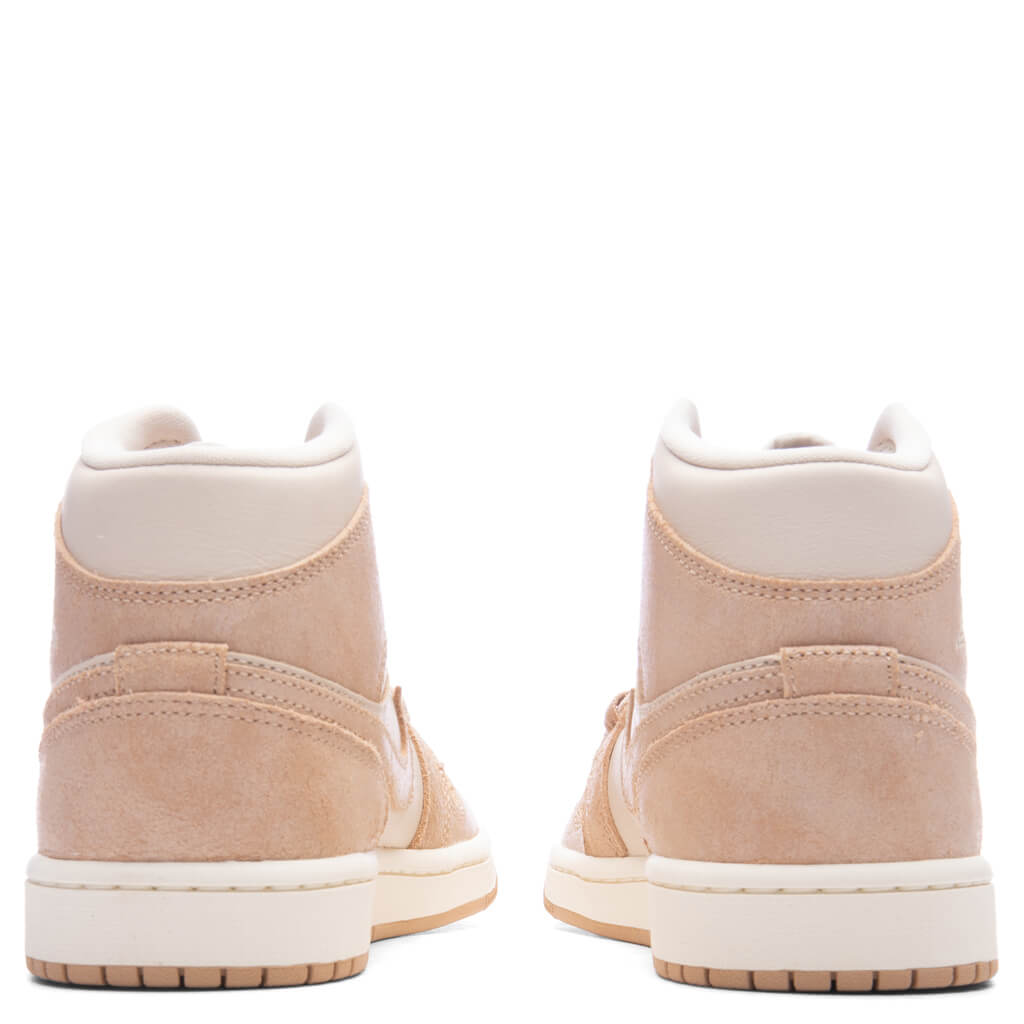 Women's Air Jordan 1 Mid SE - Legend Light Brown/Legend Medium Brown
