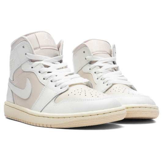 Women's Air Jordan 1 Mid - Legend Light Brown/Sail/Muslin