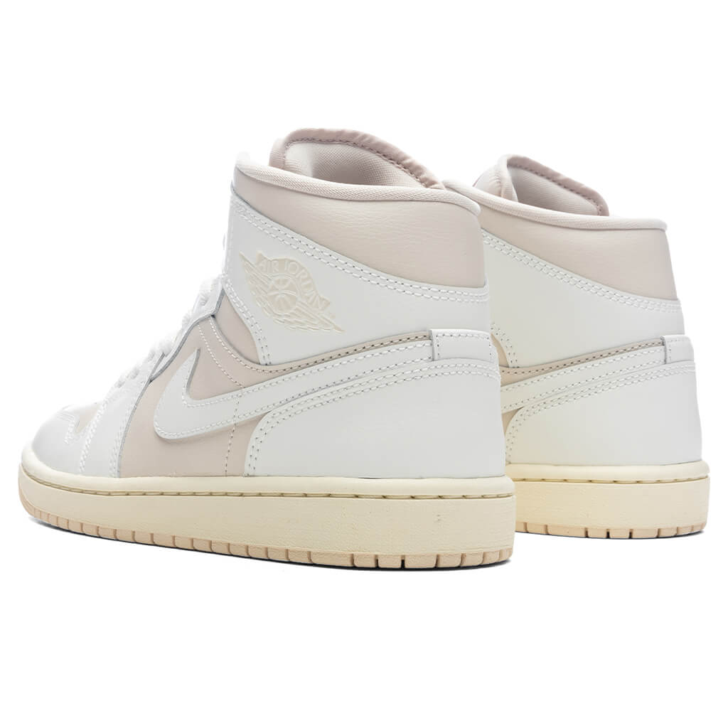 Women's Air Jordan 1 Mid - Legend Light Brown/Sail/Muslin