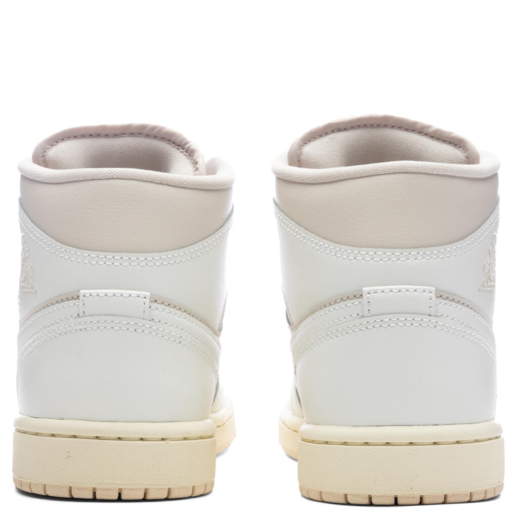 Women's Air Jordan 1 Mid - Legend Light Brown/Sail/Muslin