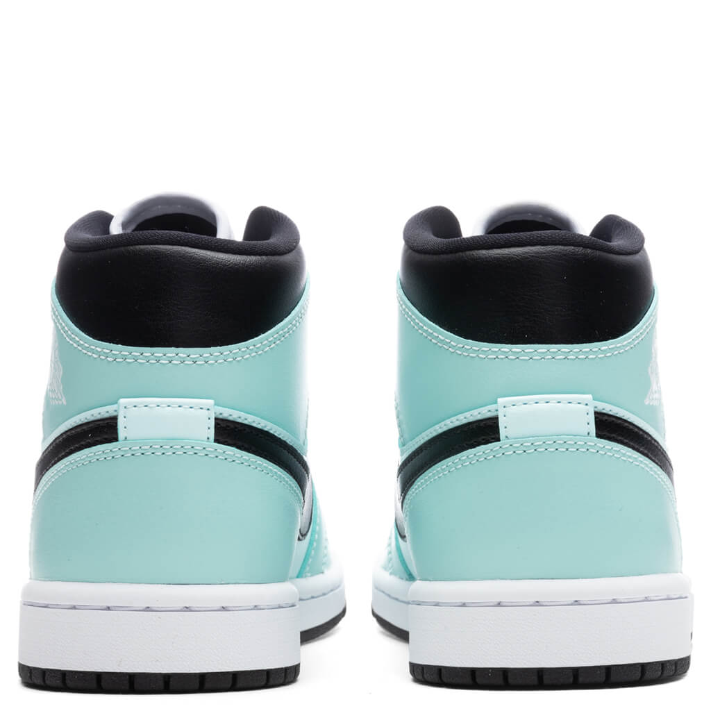Women's Air Jordan 1 Mid - Light Dew/Black