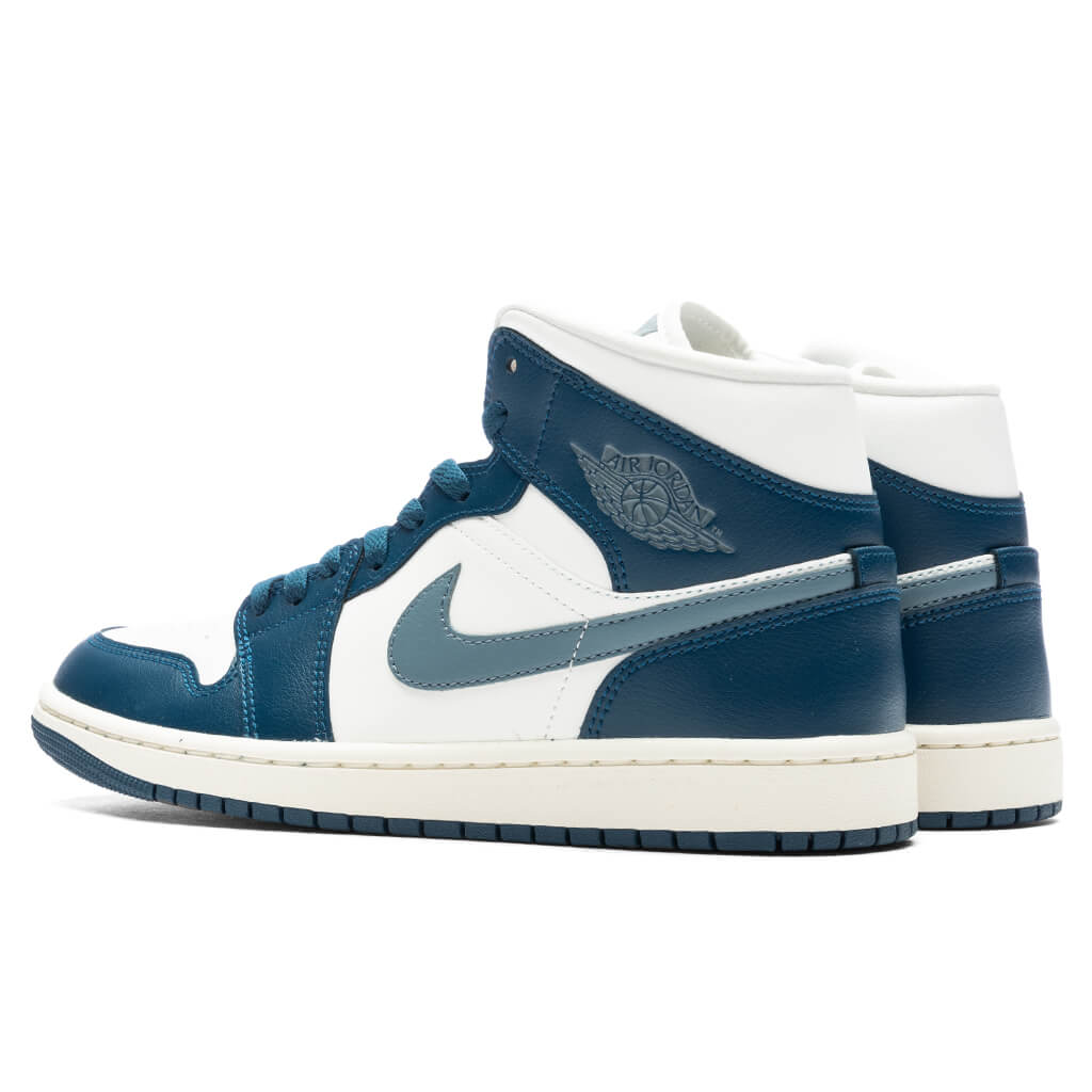Women's Air Jordan 1 Mid - Sky J FR Blue/Ozone Blue/Sail