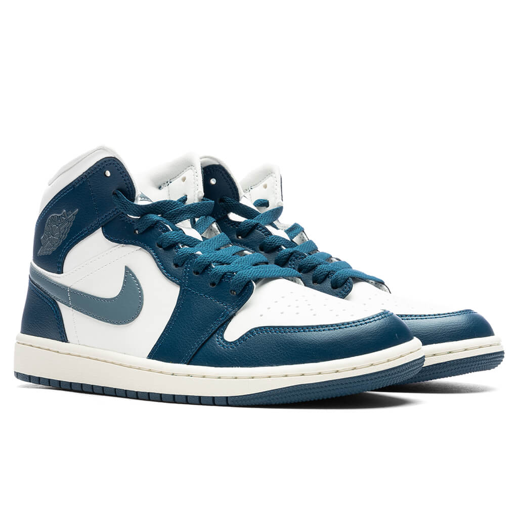 Women's Air Jordan 1 Mid - Sky J FR Blue/Ozone Blue/Sail