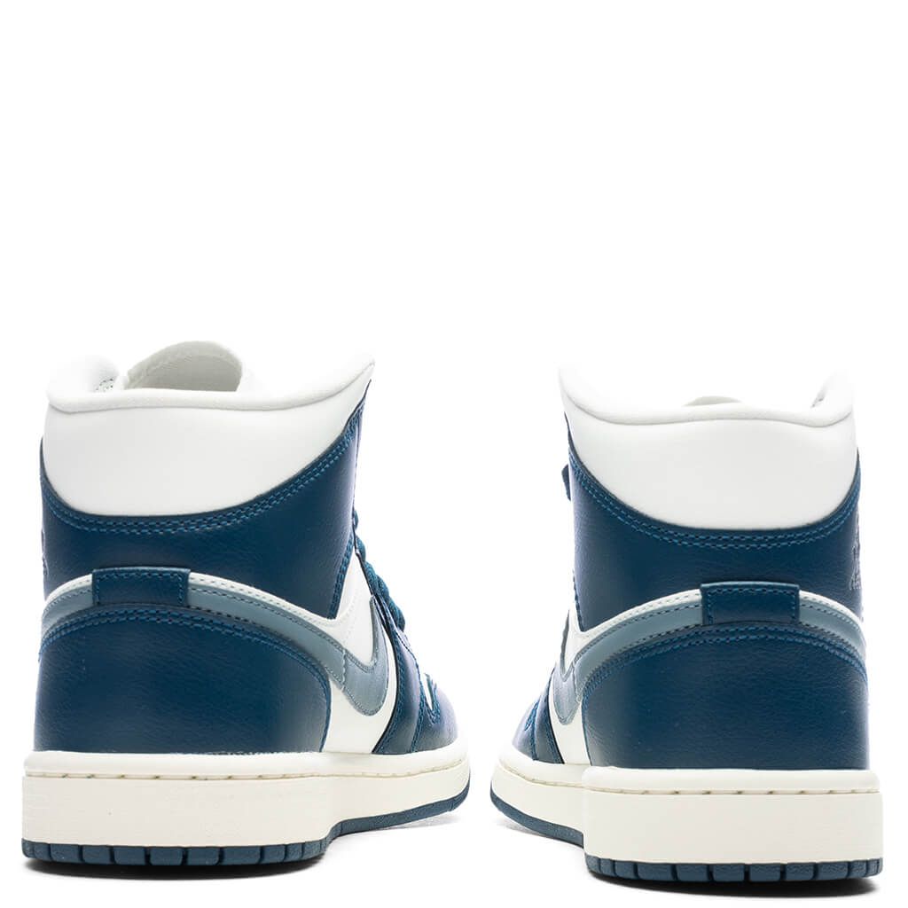 Women's Air Jordan 1 Mid - Sky J FR Blue/Ozone Blue/Sail