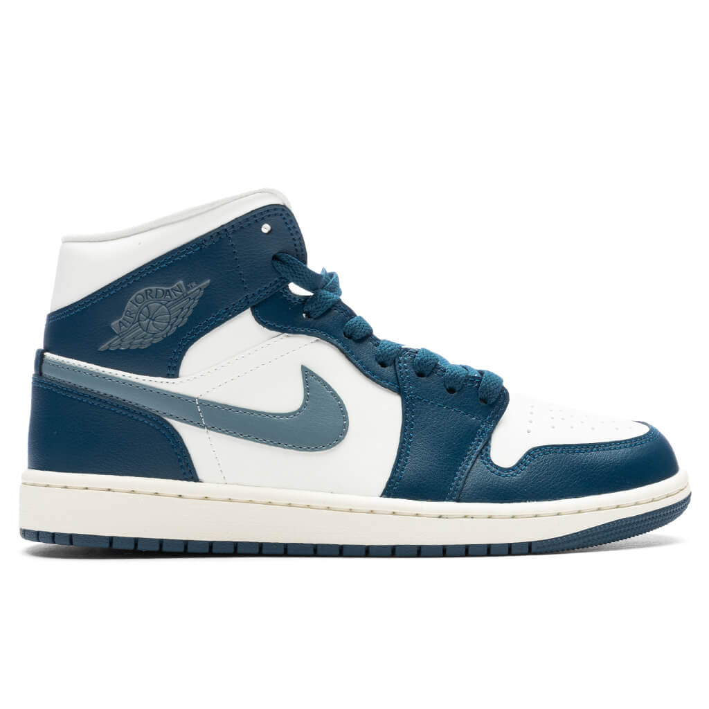 Women's Air Jordan 1 Mid - Sky J FR Blue/Ozone Blue/Sail