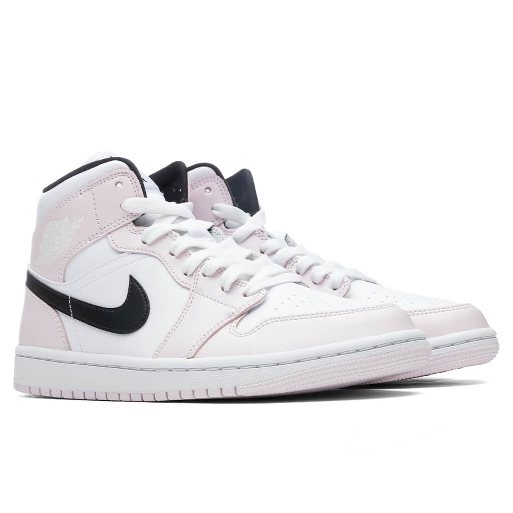 Women's Air Jordan 1 Mid - Light Violet/Black