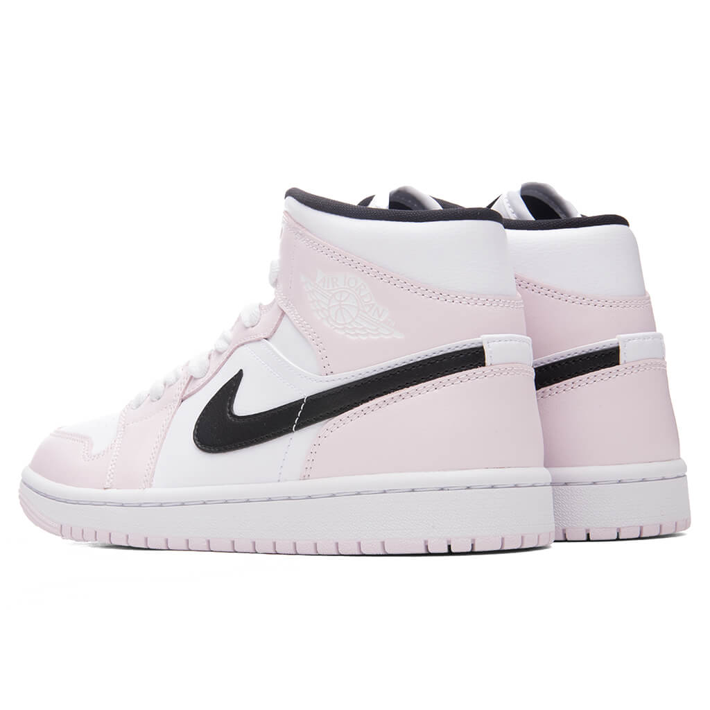 Women's Air Jordan 1 Mid - Light Violet/Black