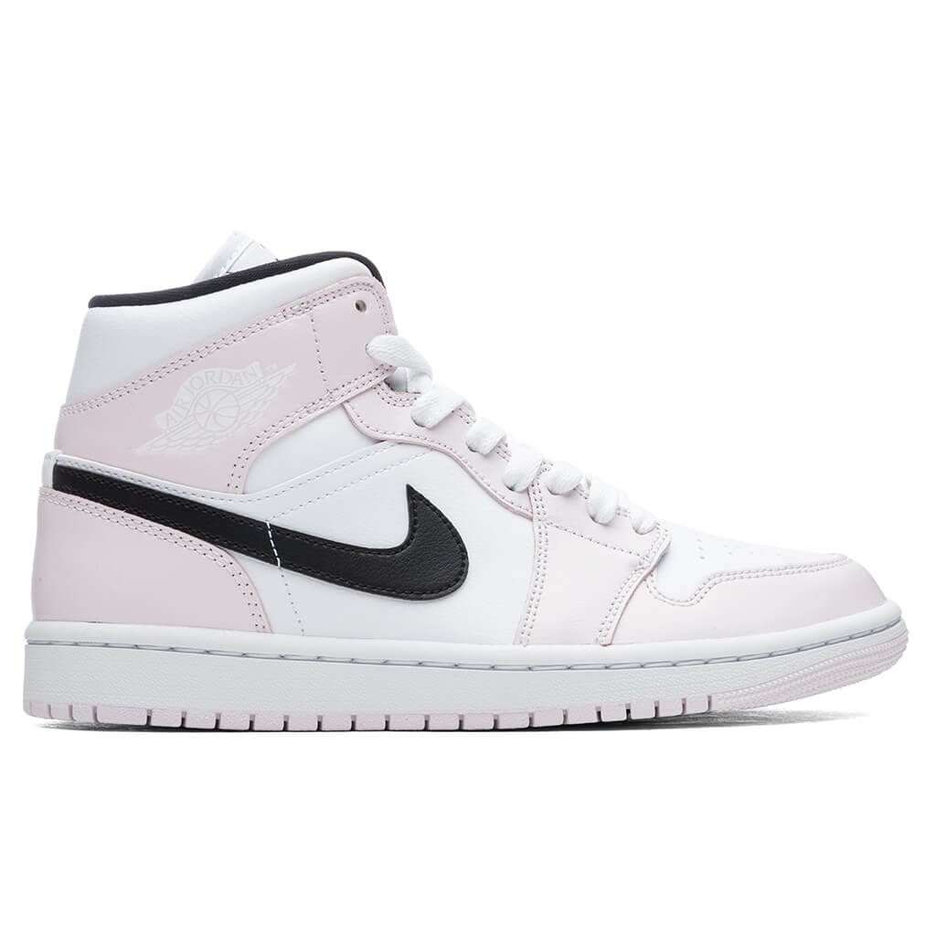 Women's Air Jordan 1 Mid - Light Violet/Black
