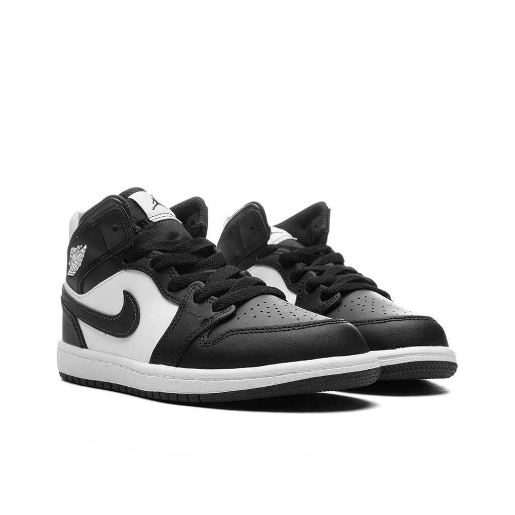 Air Jordan 1 Mid (PS) - Black/Off Noir/Summit White