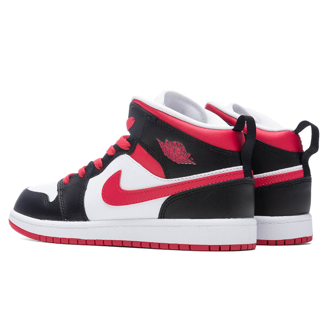 Air Jordan 1 Mid (PS) - Black/Very Berry