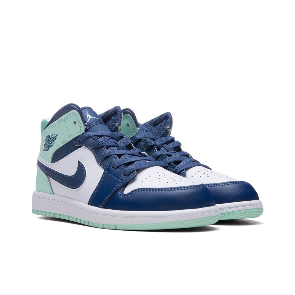 Air Jordan 1 Mid (PS) - Mystic Navy/Mint Foam/White