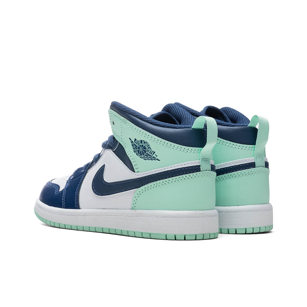 Air Jordan 1 Mid (PS) - Mystic Navy/Mint Foam/White