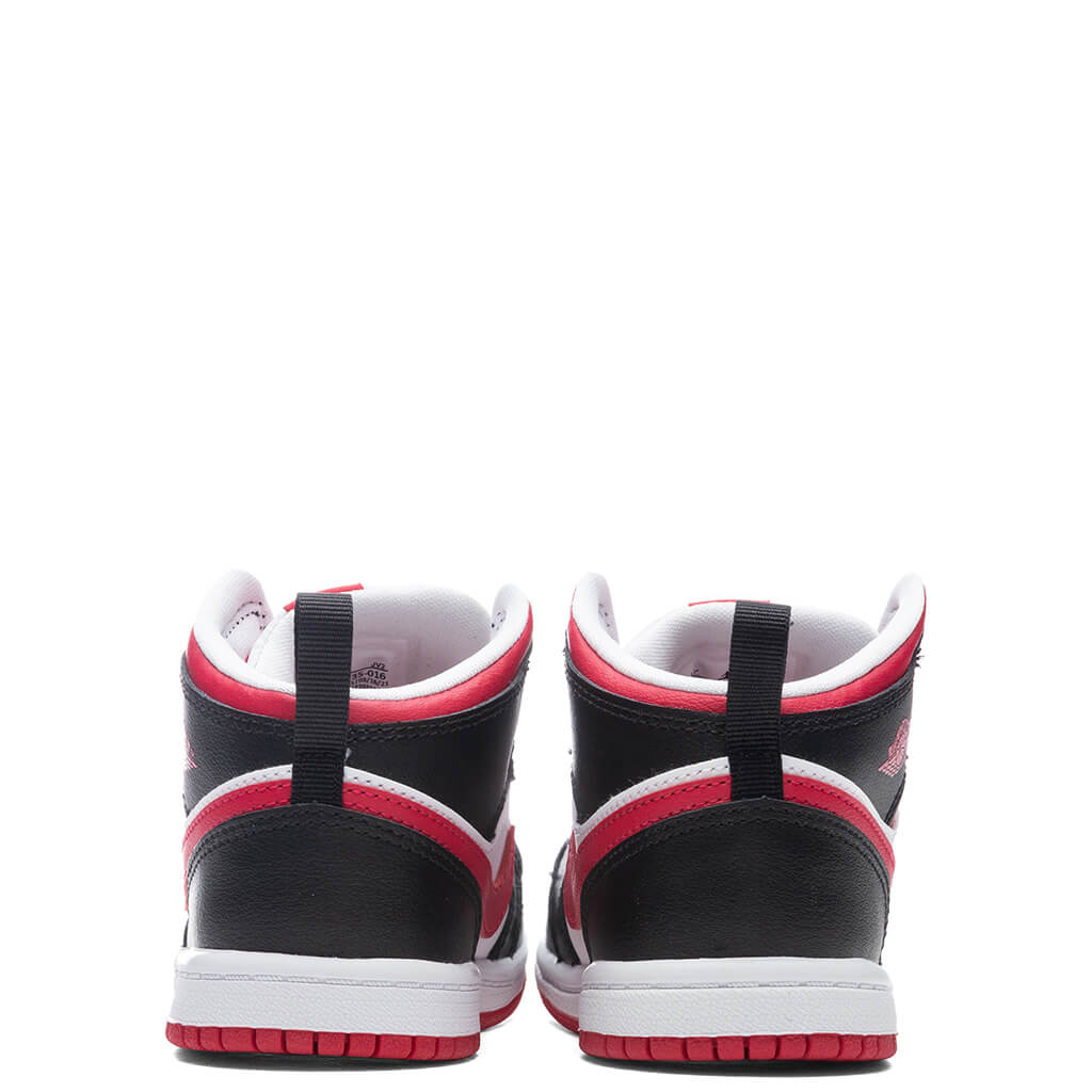 Air Jordan 1 Mid (TD) - Black/Verry Berry