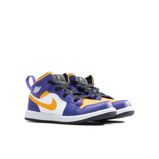 Air Jordan 1 Mid (TD) - Dark Concord/Taxi/White