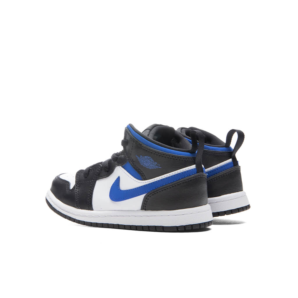 Air Jordan 1 Mid (TD) - White/Racer Blue