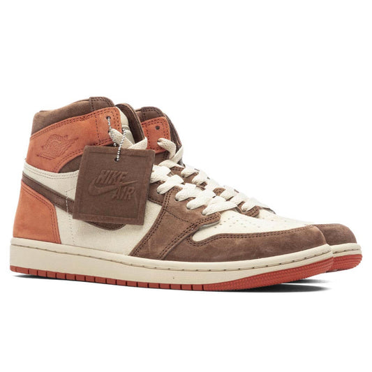 Women's Air Jordan 1 Retro Hi OG SP 'Dusted Clay' - Cacao Wow/Sanddrift