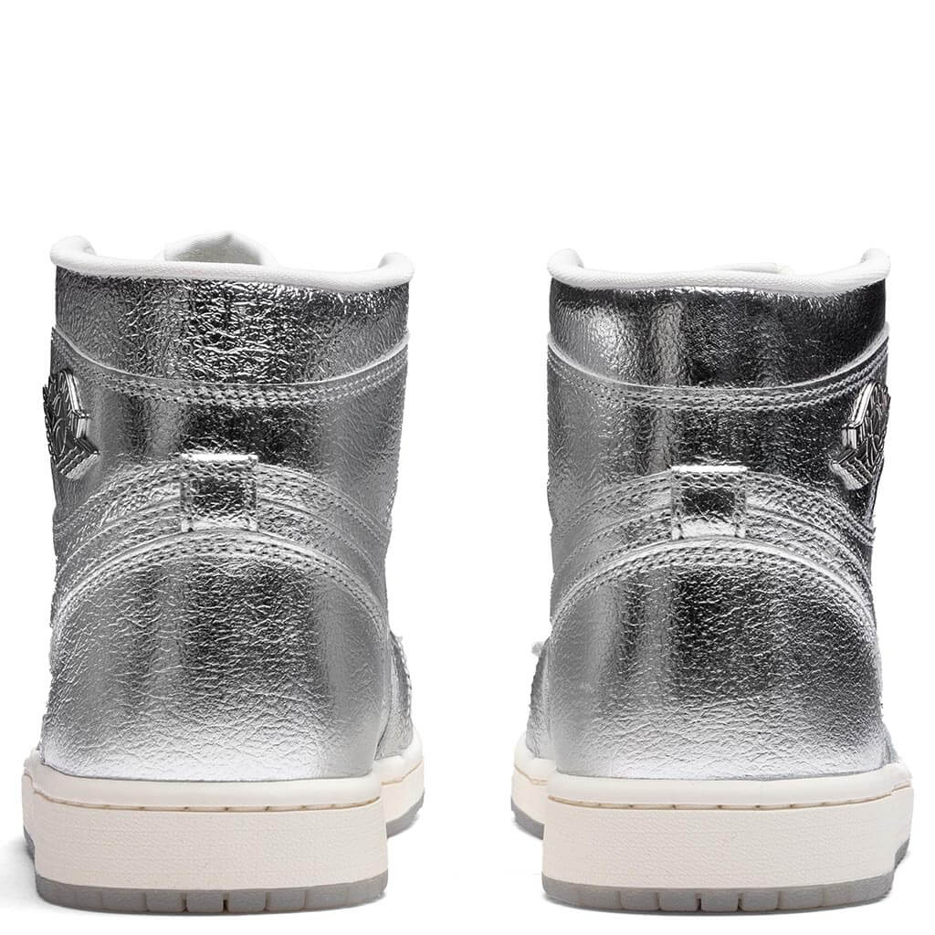 Women's Air Jordan 1 Retro Hi OG - Metallic Silver/Photon Dust/Sail