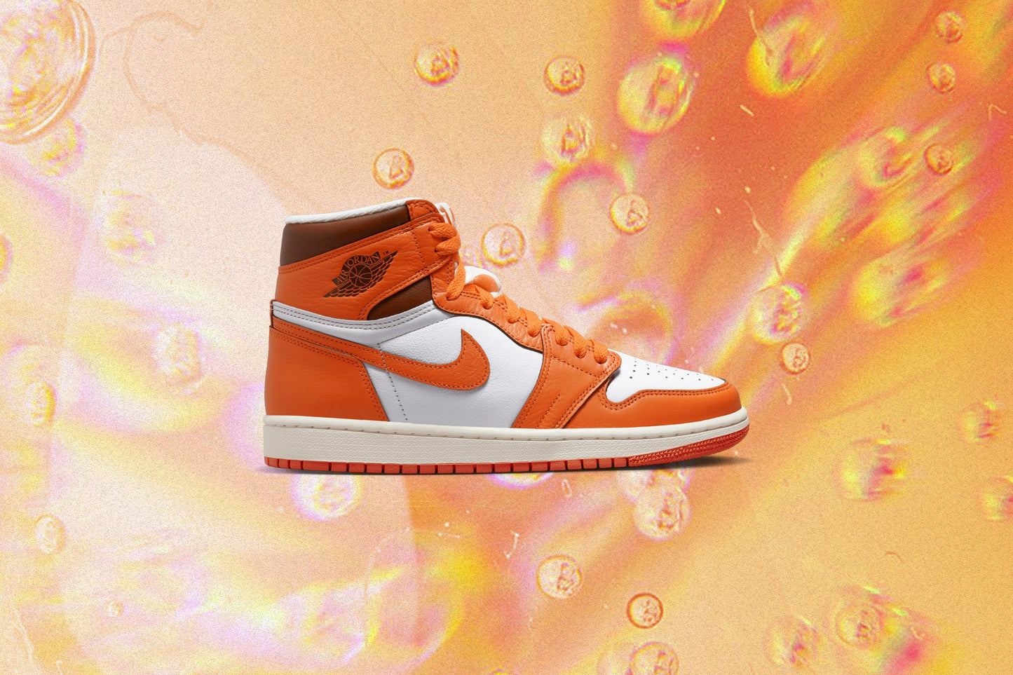 Women's Air Jordan 1 Retro Hi OG - White/Starfish/Cacao Wow