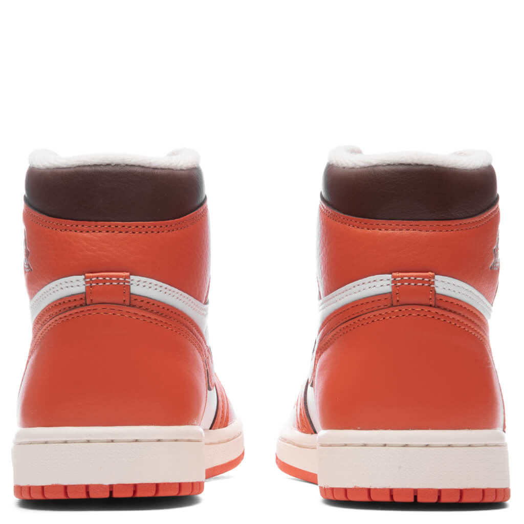 Women's Air Jordan 1 Retro Hi OG - White/Starfish/Cacao Wow