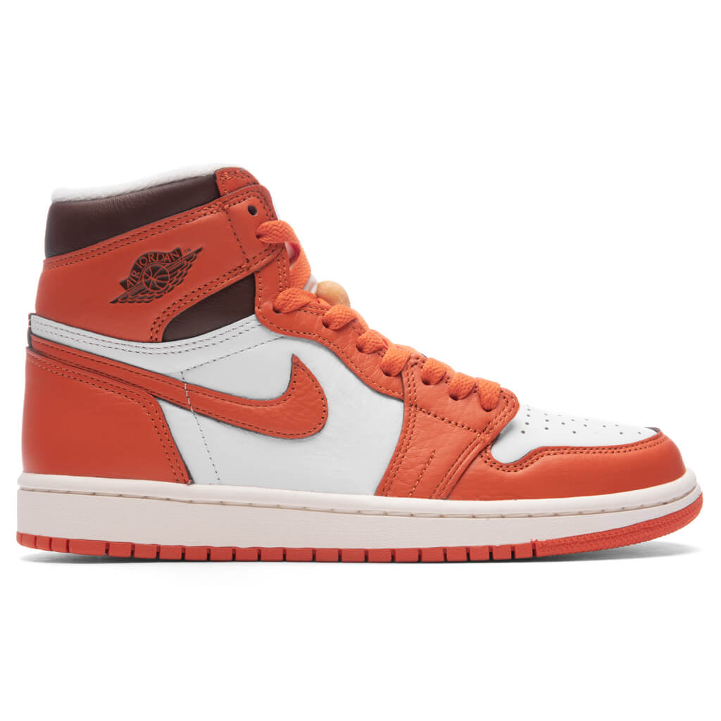 Women's Air Jordan 1 Retro Hi OG - White/Starfish/Cacao Wow
