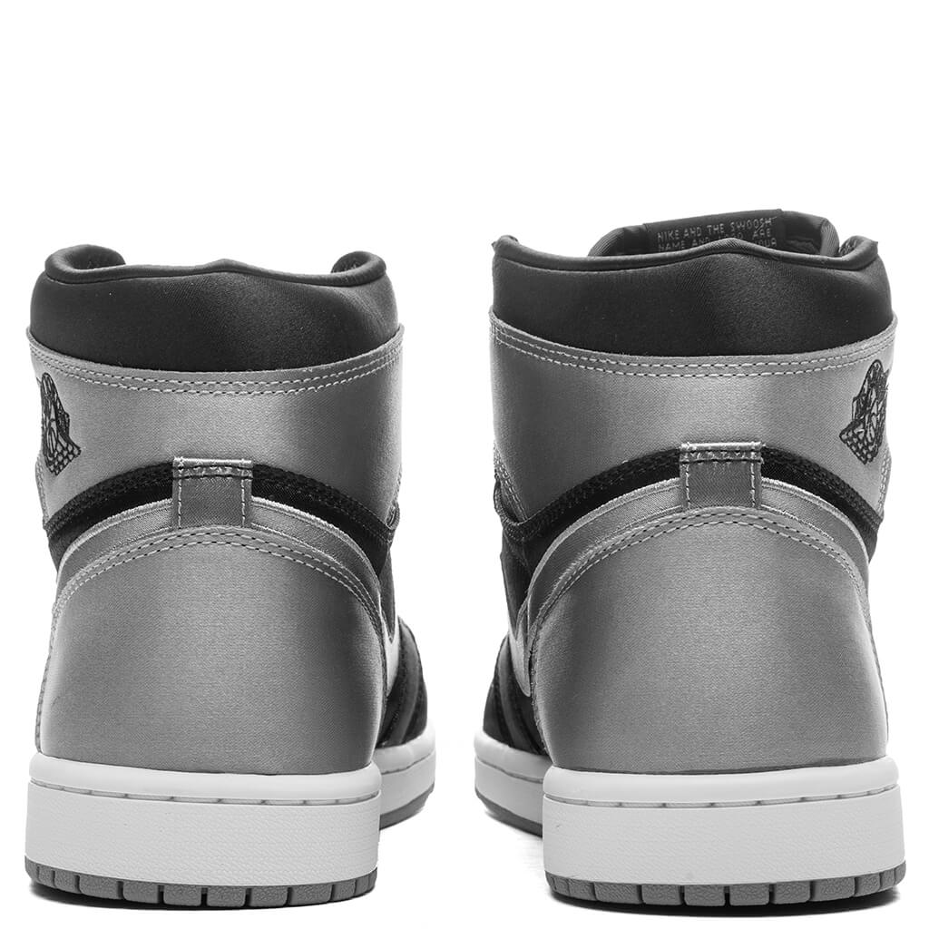 Women's Air Jordan 1 Retro High OG 'Satin Shadow' - Black/Medium Grey/White