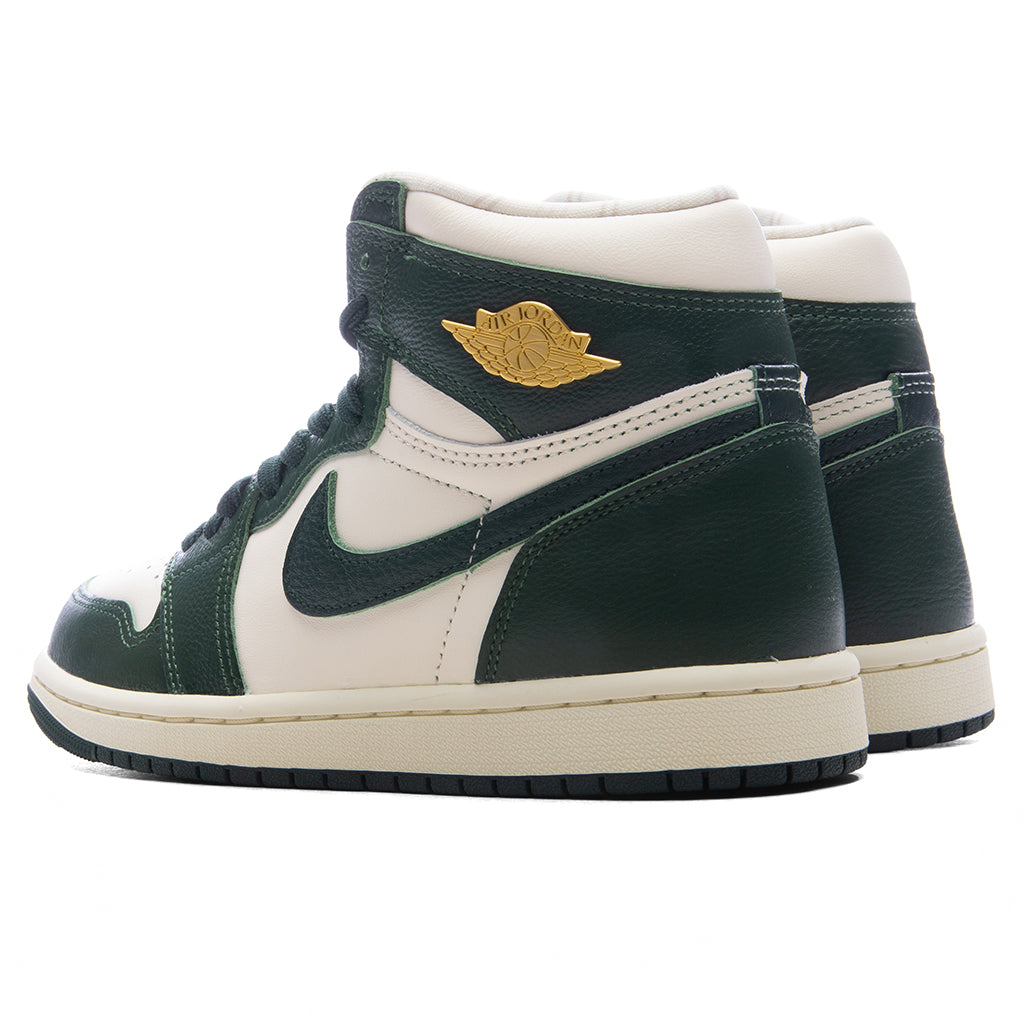 Women's Air Jordan 1 Retro High OG 'Fir' - Pale Ivory/Pro Green Fir/Coconut Milk