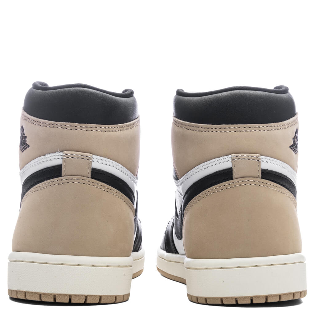Women's Air Jordan 1 Retro High OG 'Latte' - Black/Legend Brown/White