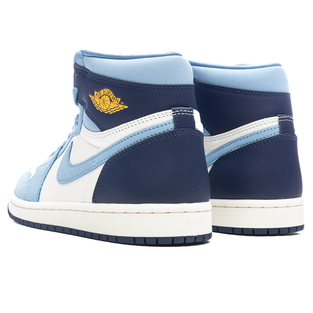 Women's Air Jordan 1 Retro High OG 'First in Flight' - University Blue/University Gold/Sail