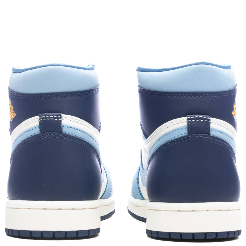 Women's Air Jordan 1 Retro High OG 'First in Flight' - University Blue/University Gold/Sail