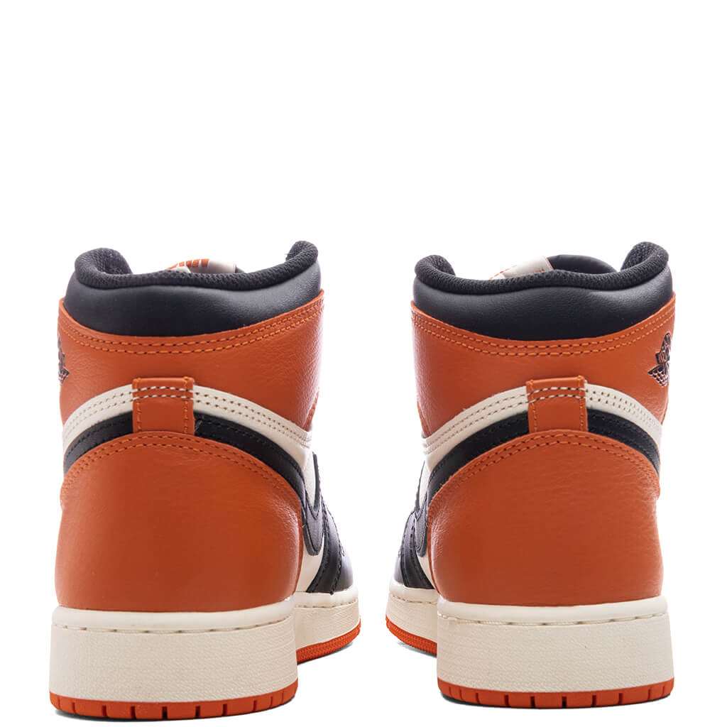Air Jordan 1 Retro High OG 'Shattered Backboard' (GS) - Black/Sail/Starfish