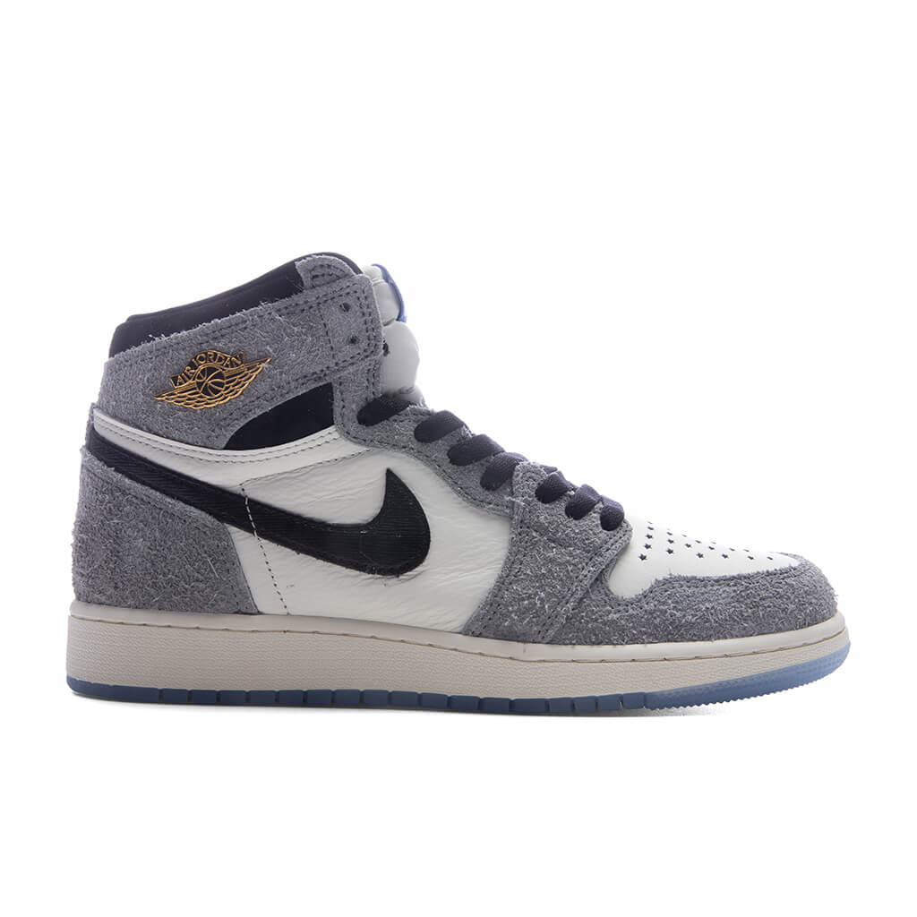 Air Jordan 1 Retro High OG 'All Star' (GS) - Cool Grey/Black/Sail/Game Royal