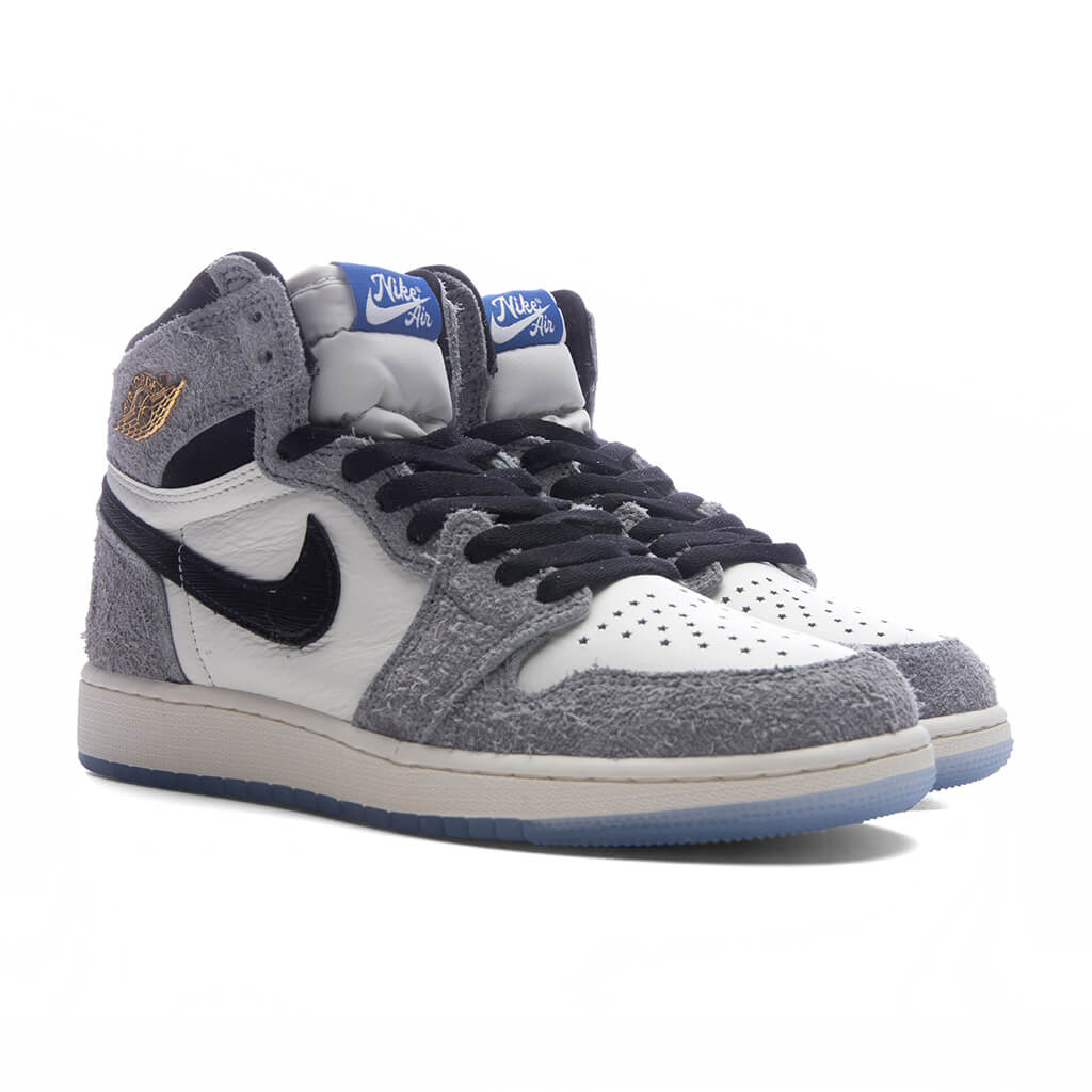 Air Jordan 1 Retro High OG 'All Star' (GS) - Cool Grey/Black/Sail/Game Royal