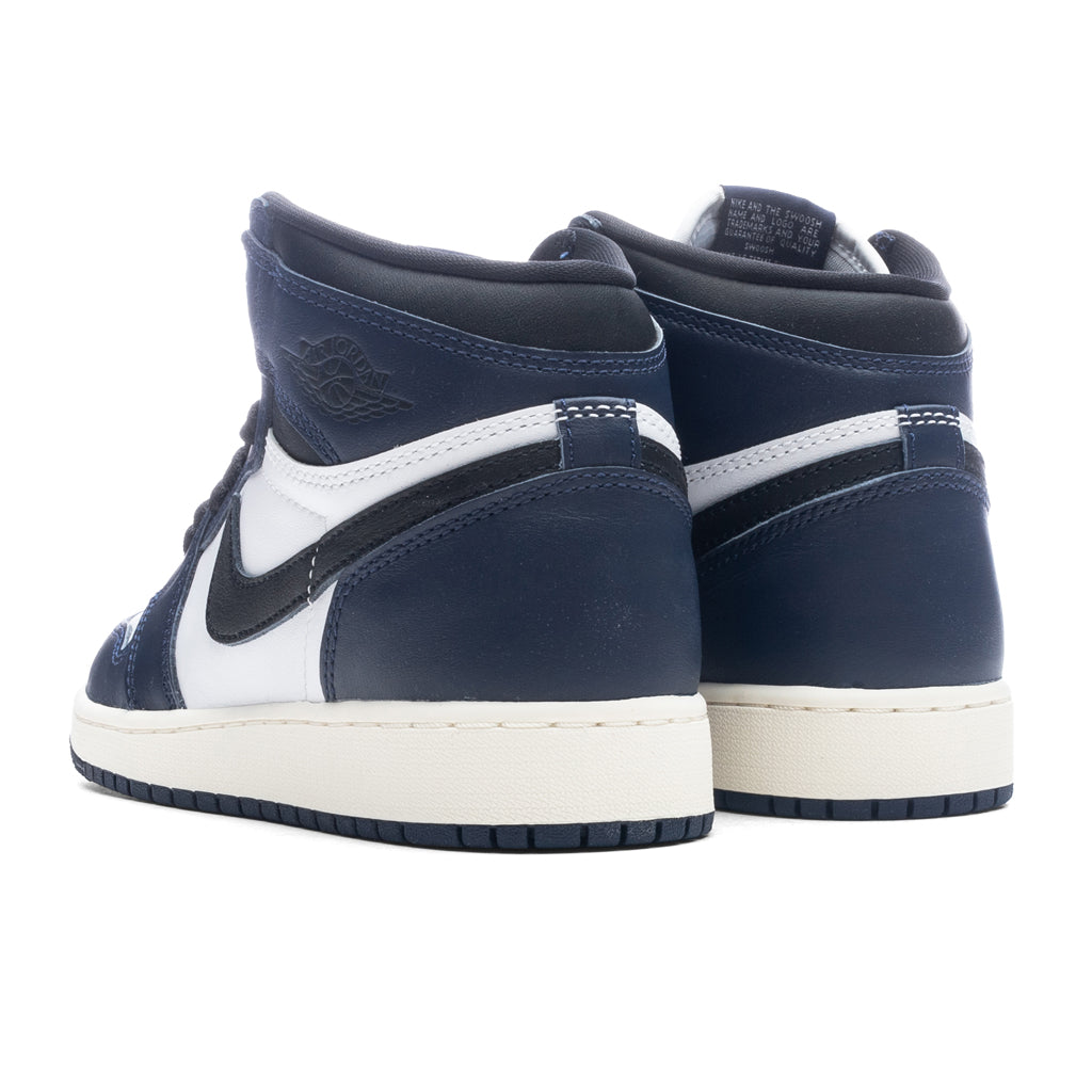 Air Jordan 1 Retro High OG (GS) - Midnight Navy/Black/White