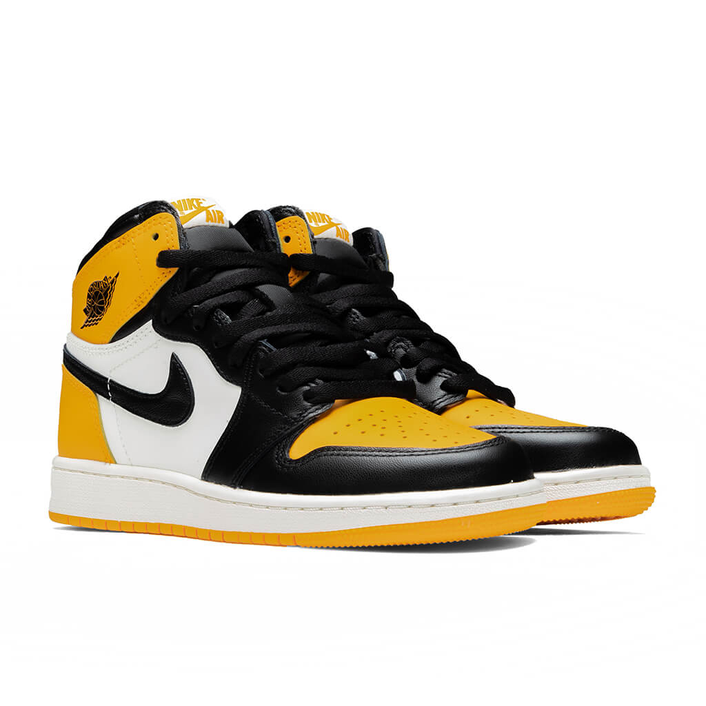 Air Jordan 1 Retro High OG (GS) - Taxi/Black/Sail