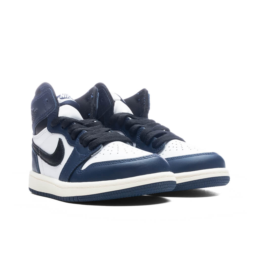Air Jordan 1 Retro High OG (PS) - Midnight Navy/Black/White
