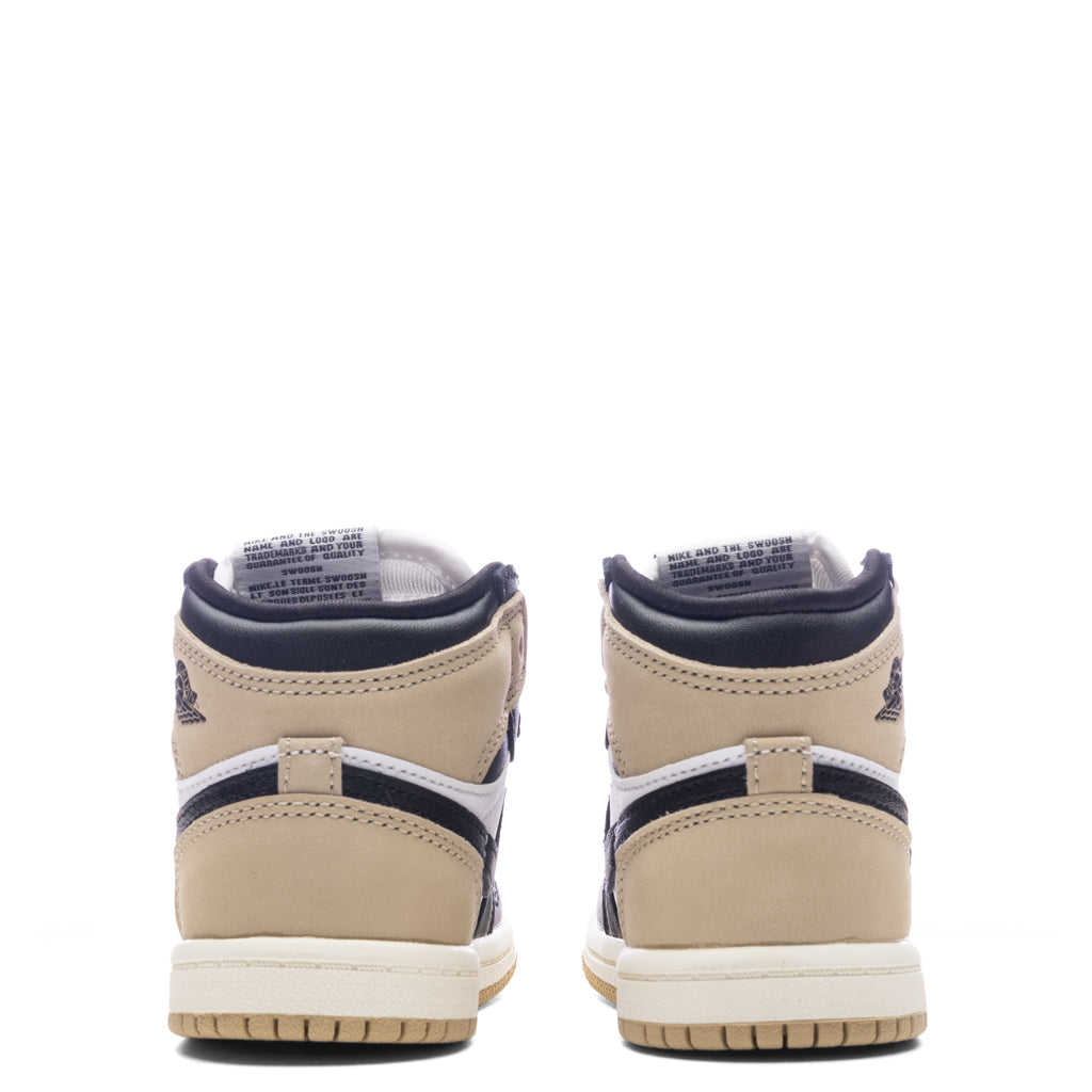 Air Jordan 1 Retro High OG (TD) - Black/Legend MD Brown/White