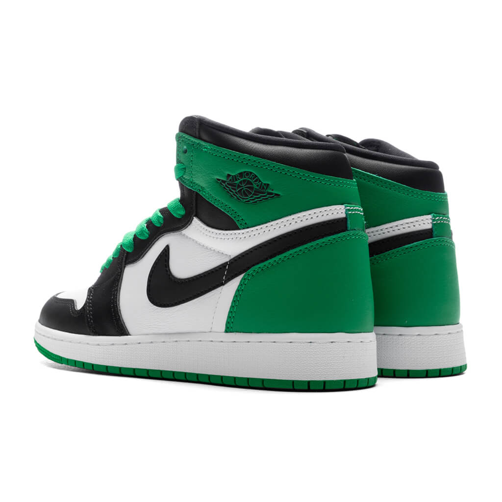 Air Jordan 1 Retro High OG (GS) - Black/Lucky Green/White